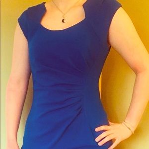 Blue Calvin Klein dress